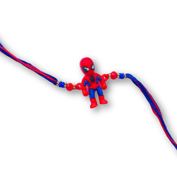 Adorable Spider-Man Rakhi with Cadbury Gems Chocolate, 23.7 g
