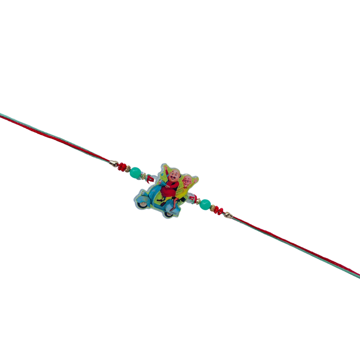 Motu Patlu Kids Rakhi with Cadbury Gems Chocolate, 23.7 g