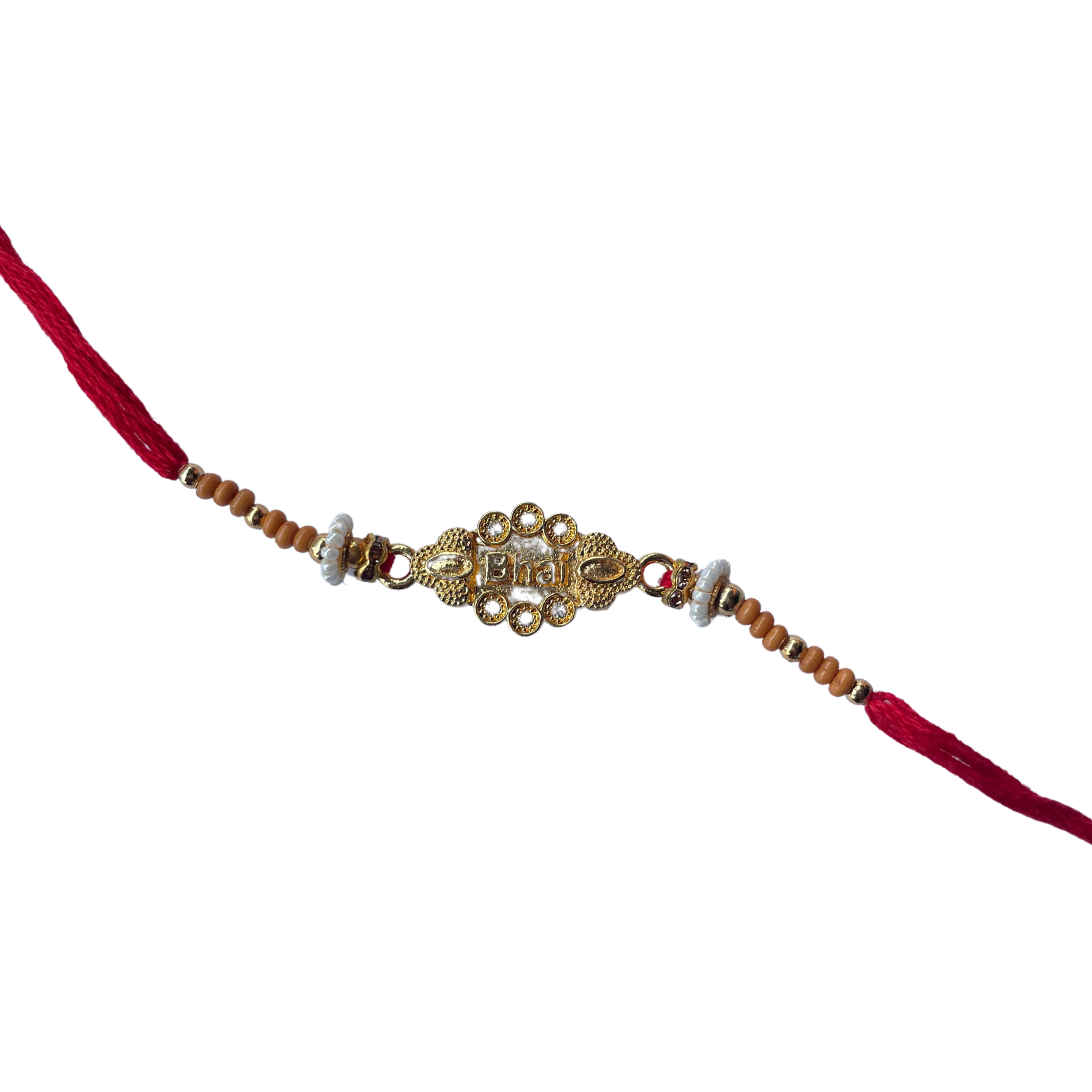 Elegant Rakhi With Snickers Peanut Filled Chocolate Bar, 20 g