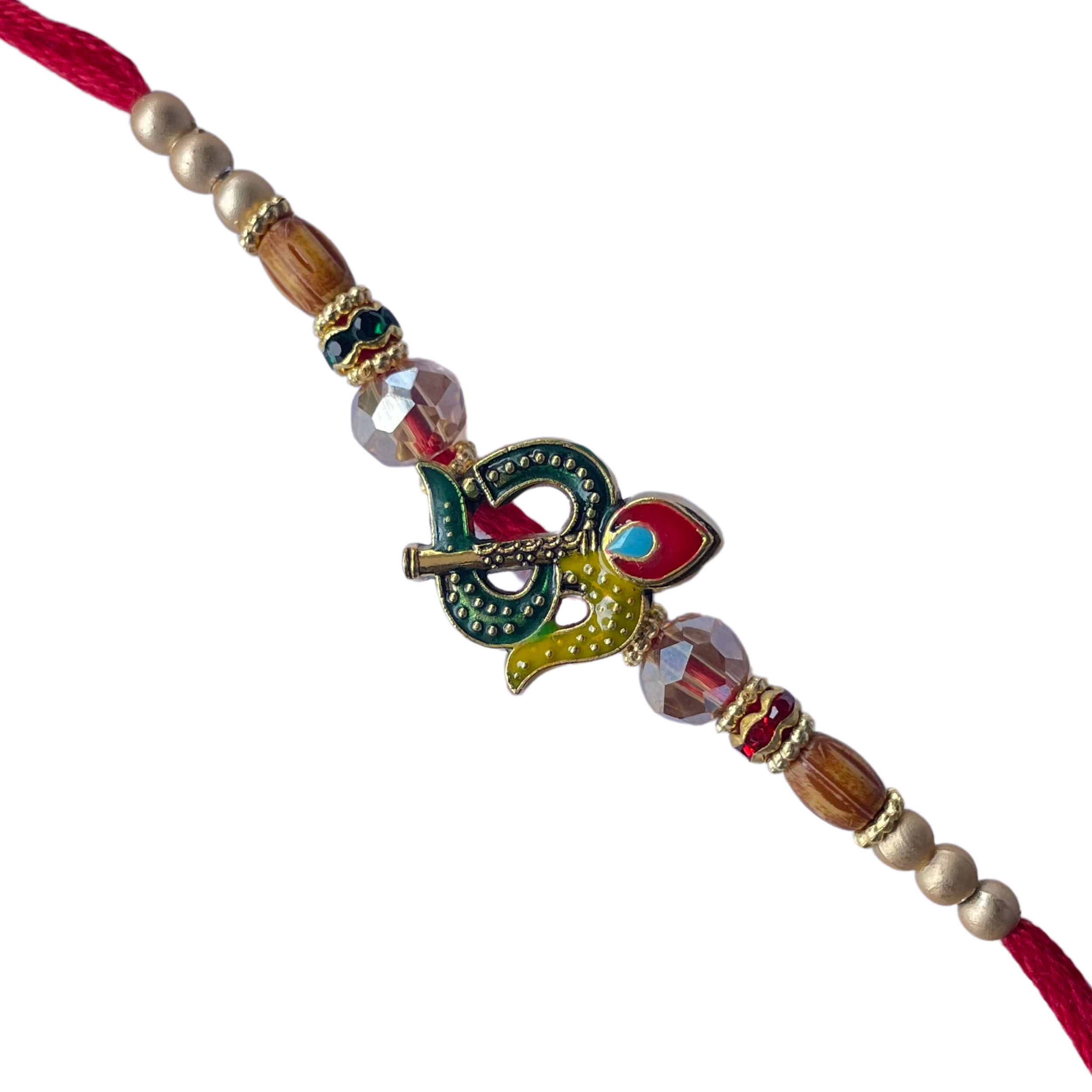 Om Vachan Rakhi - Traditional Rakhi With Divine Om Symbol