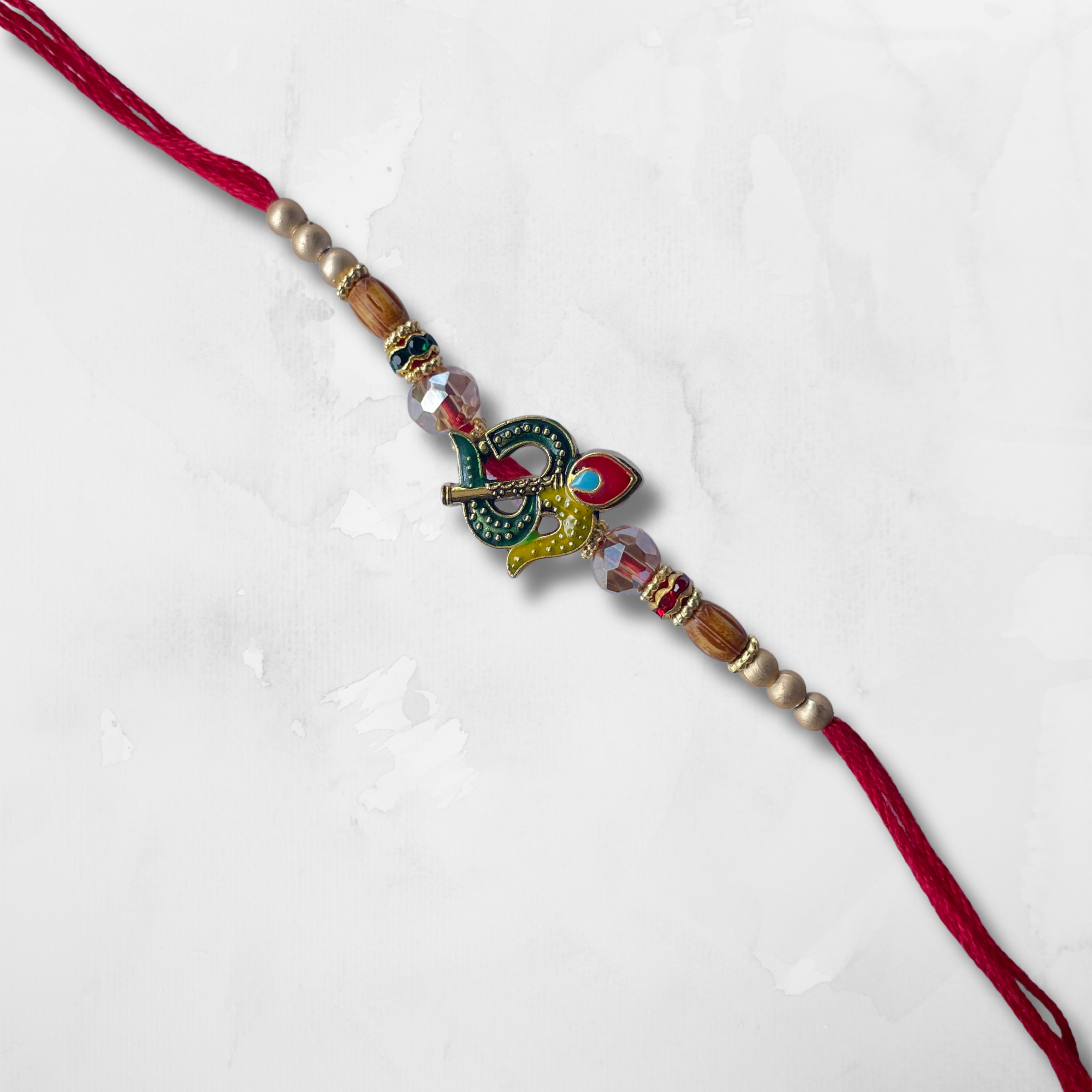 Om Vachan Rakhi - Traditional Rakhi With Divine Om Symbol