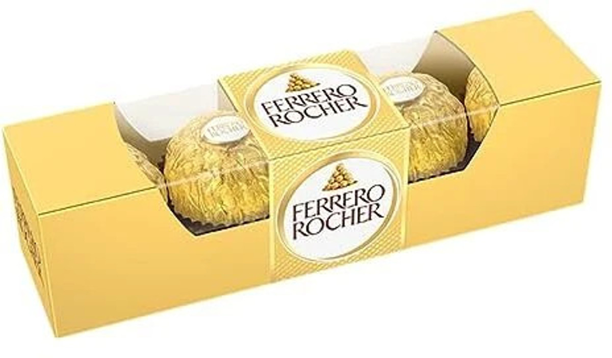 Ferrero Rocher Chocolate Gift Pack (4 pieces), 50 g