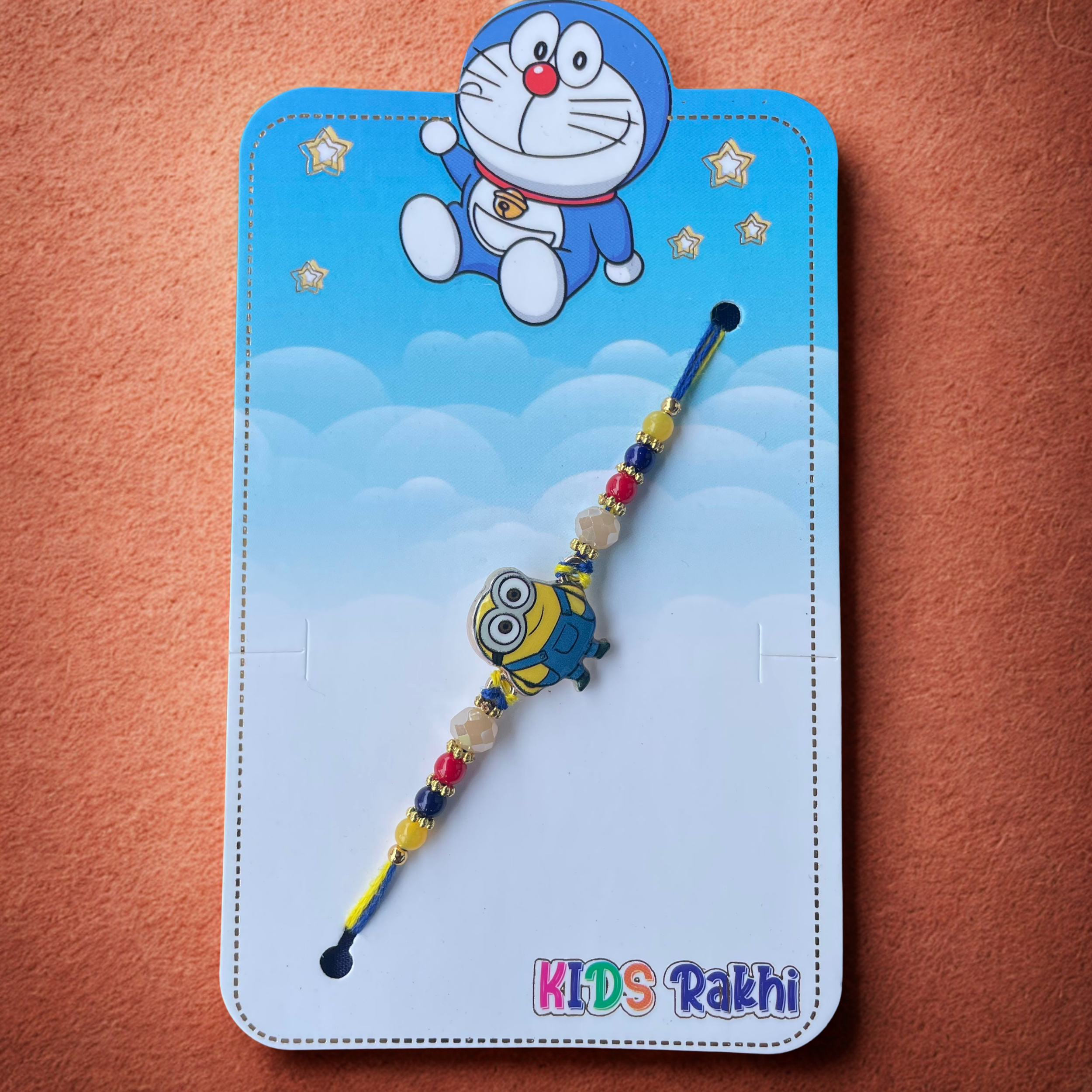 Giggle Guard Minion Rakhi - Fun Cartoon Rakhi for Kids